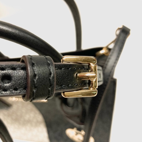 NWT Michael Kors Mercer Two Tone Signature Crossbody - Picture 11 of 16